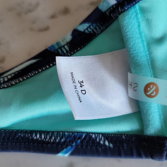 Shade & Shore floral bikini top - Picture 4 of 5